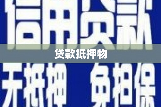东台贷款抵押物
