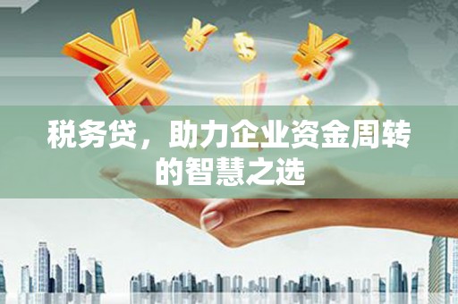 利通税务贷，助力企业资金周转的智慧之选