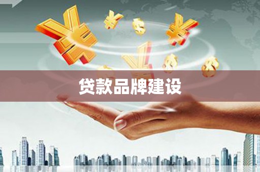 驻马店贷款品牌建设