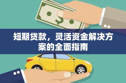 大邑短期贷款，灵活资金解决方案的全面指南