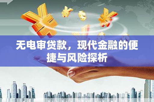 兴县无电审贷款，现代金融的便捷与风险探析