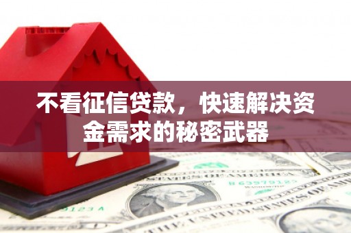 车城不看征信贷款，快速解决资金需求的秘密武器