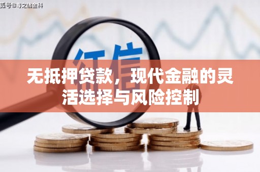 上街无抵押贷款，现代金融的灵活选择与风险控制