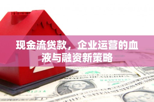 红塔现金流贷款，企业运营的血液与融资新策略