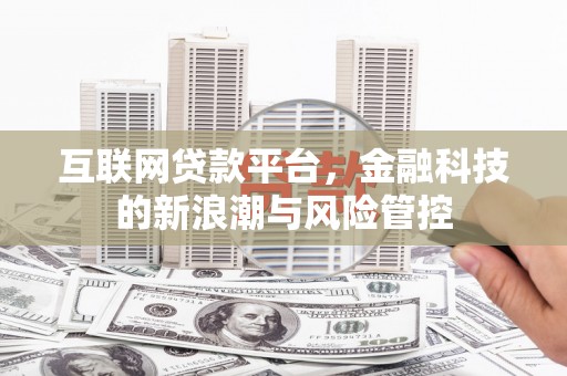 龙口互联网贷款平台，金融科技的新浪潮与风险管控