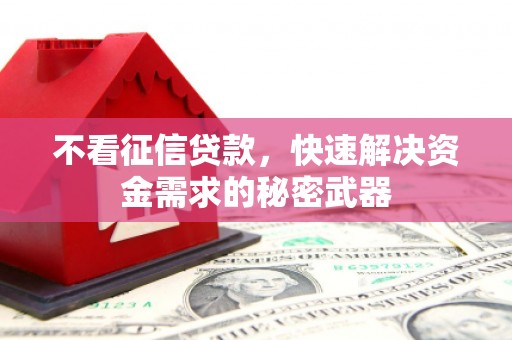 呼伦贝尔不看征信贷款，快速解决资金需求的秘密武器