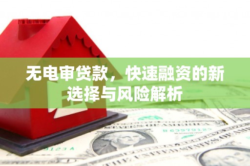 大林无电审贷款，快速融资的新选择与风险解析