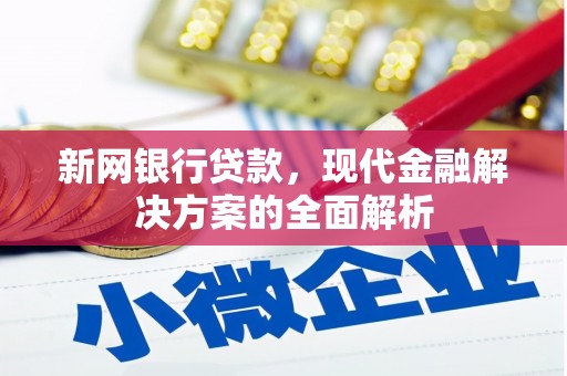 栾城新网银行贷款，现代金融解决方案的全面解析