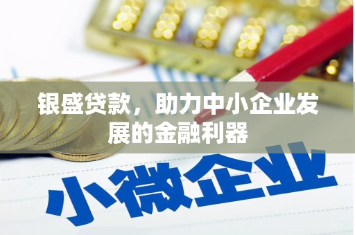 罗江银盛贷款，助力中小企业发展的金融利器
