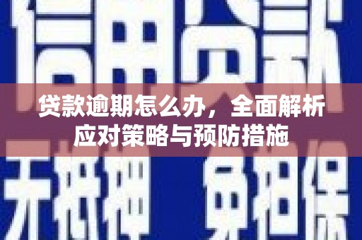 洮北贷款逾期怎么办，全面解析应对策略与预防措施
