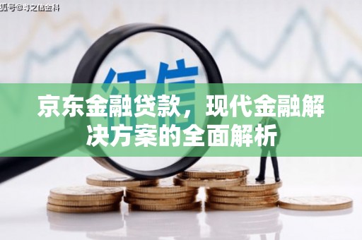 余杭京东金融贷款，现代金融解决方案的全面解析