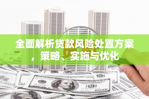 上杭全面解析贷款风险处置方案，策略、实施与优化