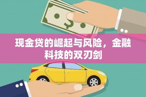 林西现金贷的崛起与风险，金融科技的双刃剑