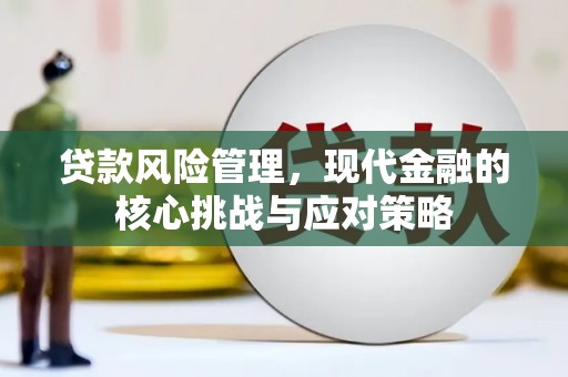 新邱贷款风险管理，现代金融的核心挑战与应对策略