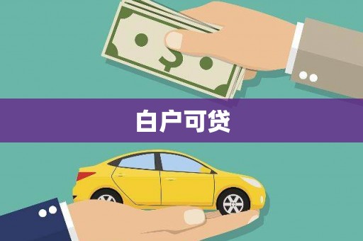 平舆白户可贷