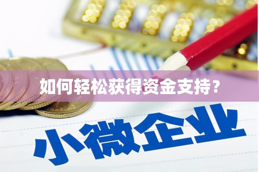 蒙阴如何轻松获得资金支持？
